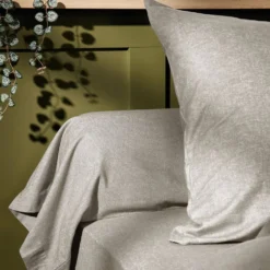 LASA HOME Taie de traversin coton flanelle Livia
