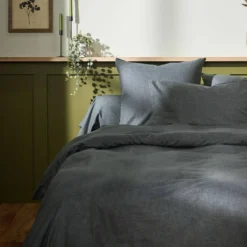 LASA HOME Taie de traversin coton flanelle Livia