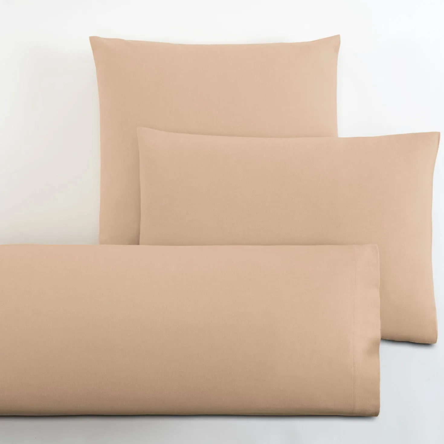 LASA HOME Taie d'oreiller coton flanelle Livia