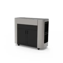 LE MARQUIER Plancha avec meuble Exclusive Gaz 375 Duo Edition meuble et couvercle