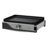 LE MARQUIER Plancha La Petite Française Électrique 150 Duo Inox et Acier Noir