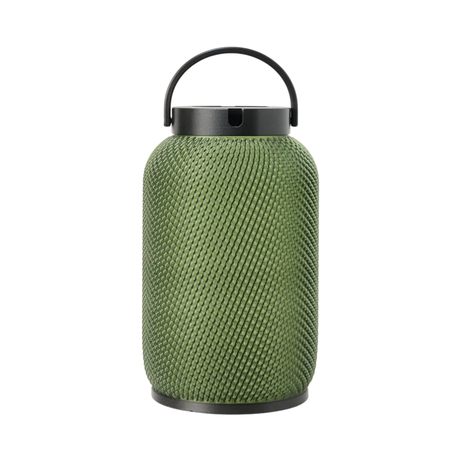 LES JARDINS LOLIE -Lanterne lestée à poser H 47,5 cm solaire & rechargeable 300 LM maille OLIVE