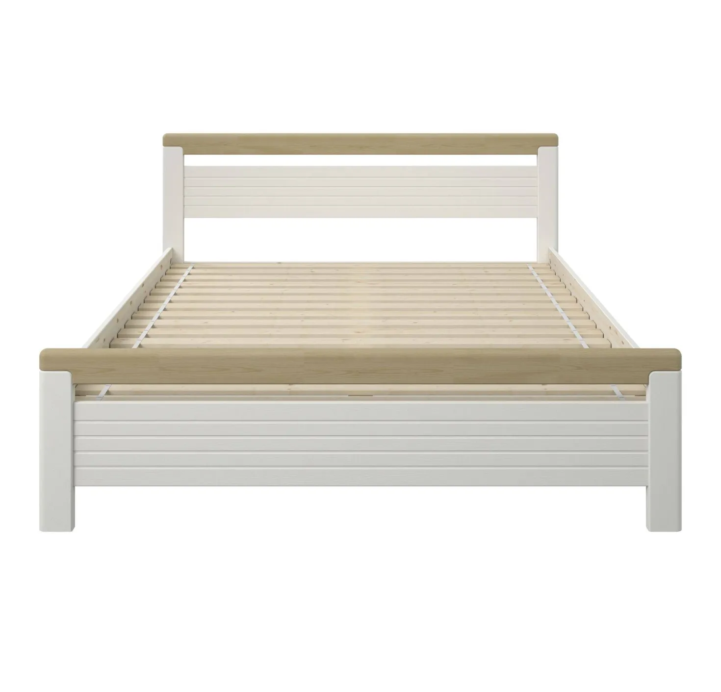 Lit avec rangements en option bois massif Tiaré