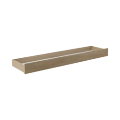 Lit avec tiroir de rangement en option décor bois Palerme