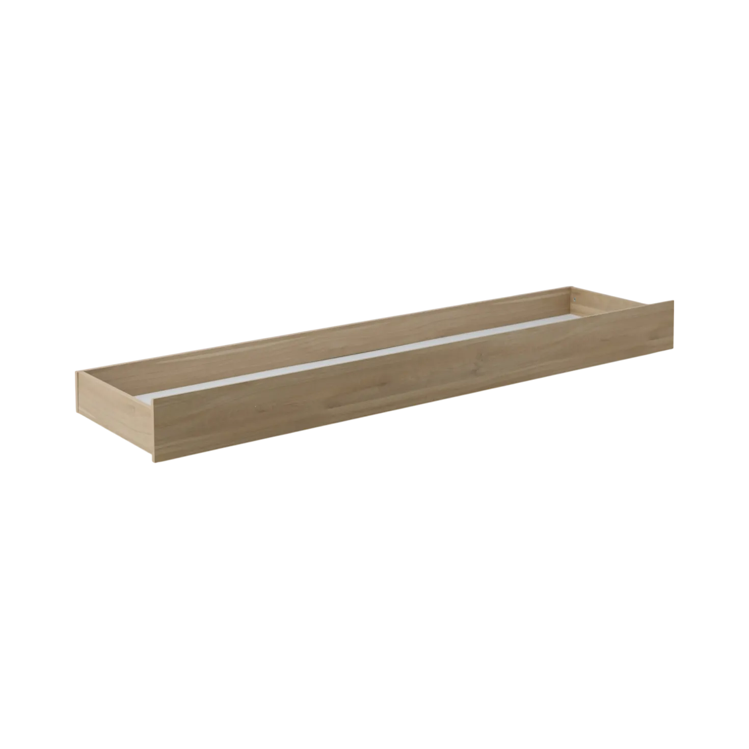 Lit avec tiroir de rangement en option décor bois Palerme