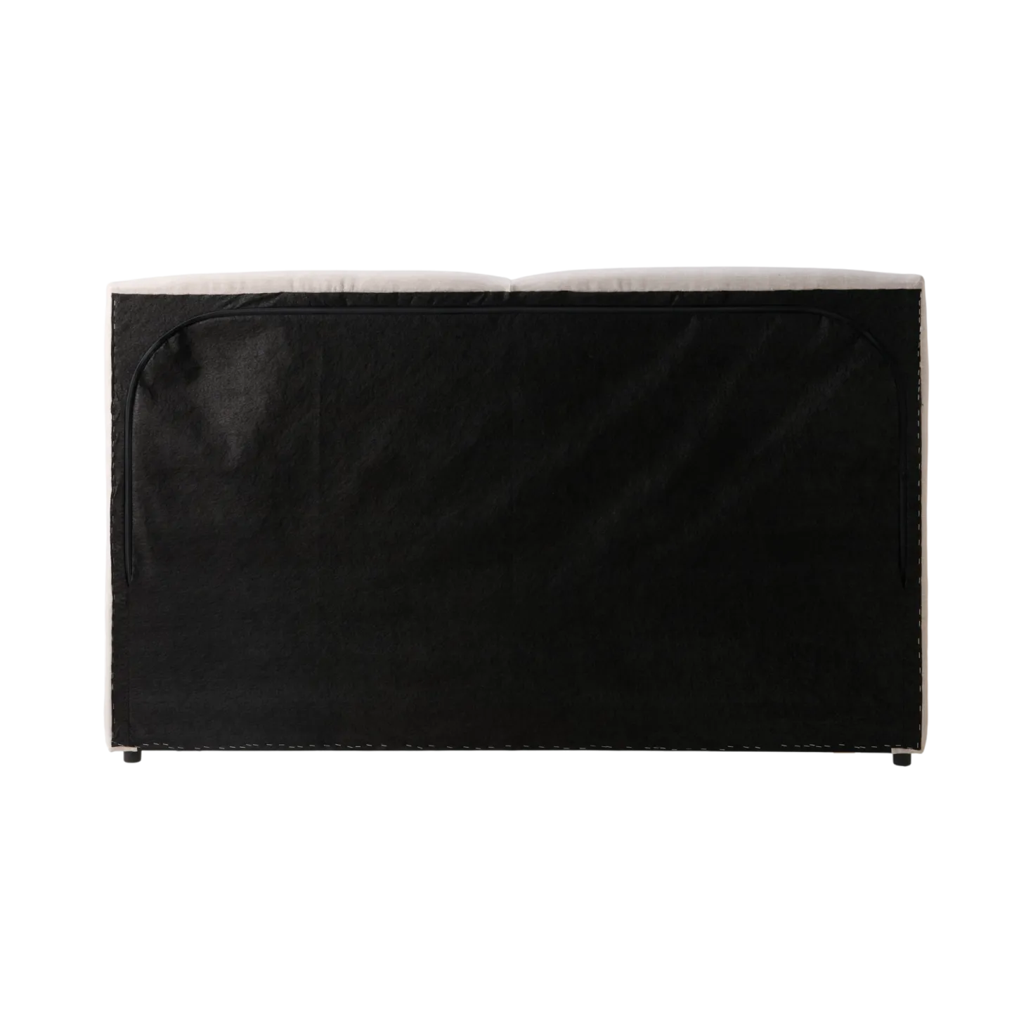 Lit avec tiroir de rangement tissu Perline