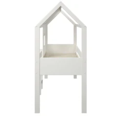 Lit cabane bois massif avec rangements en option Teddy