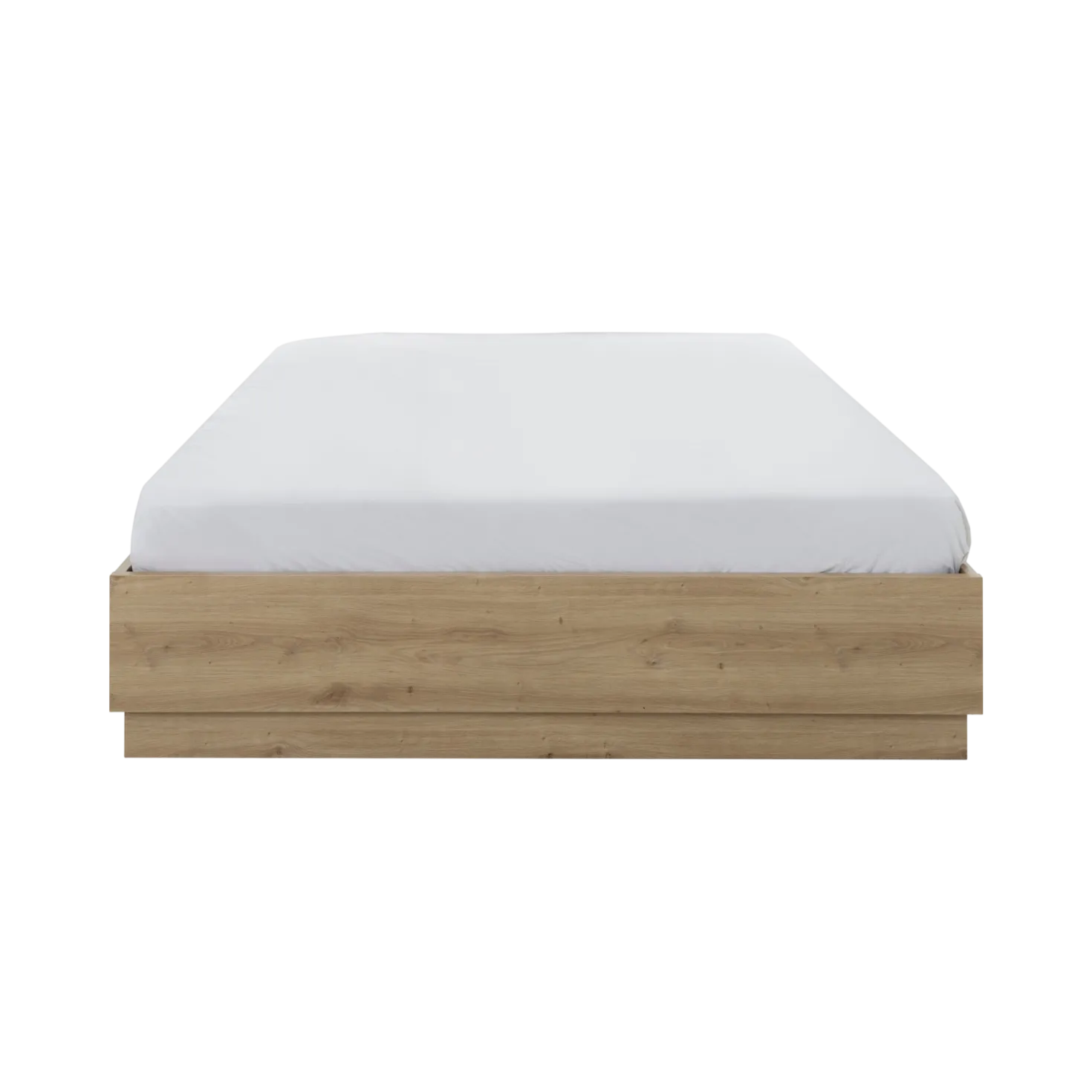 Lit coffre décor bois Gaston