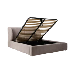 Lit coffre tissu Gabriel