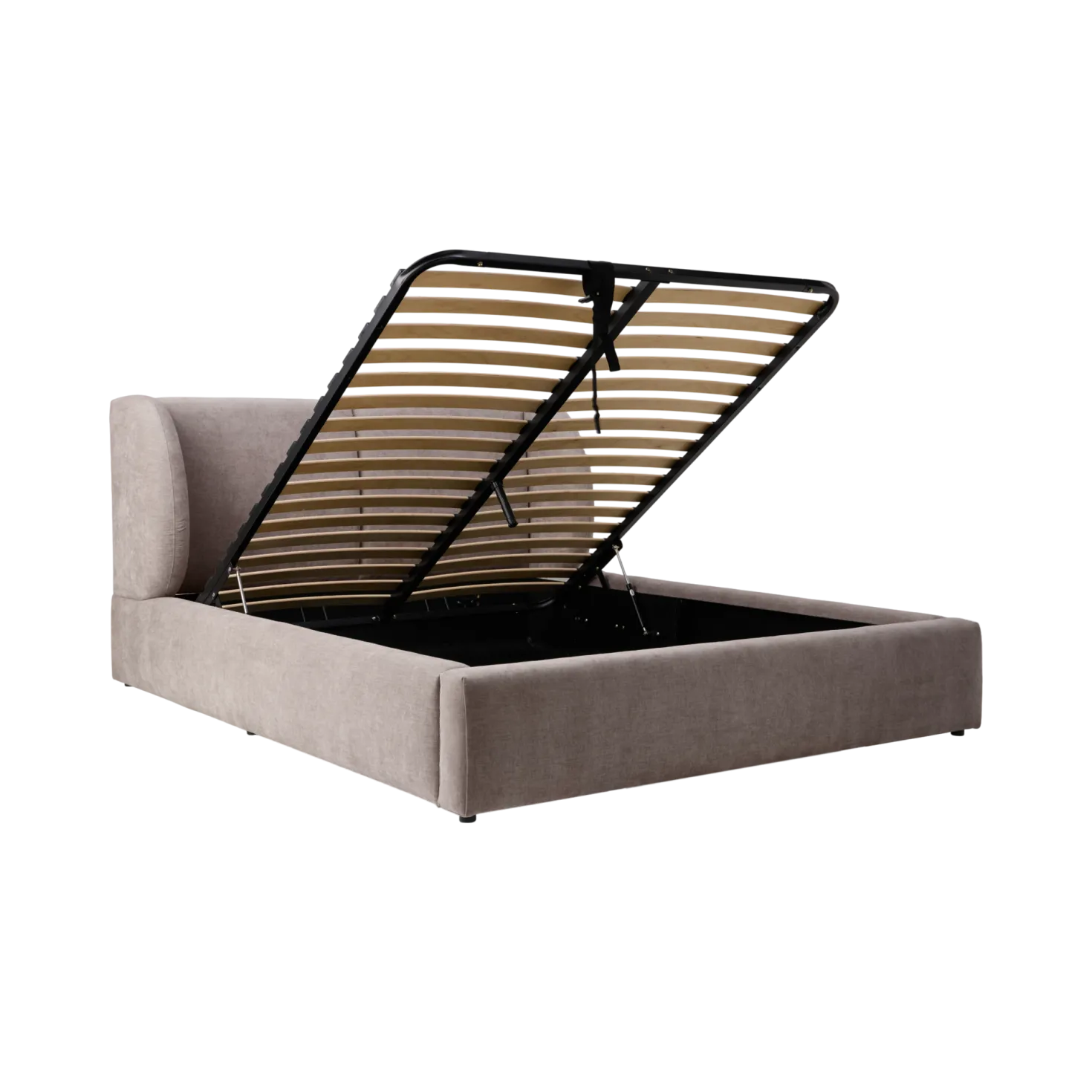 Lit coffre tissu Gabriel