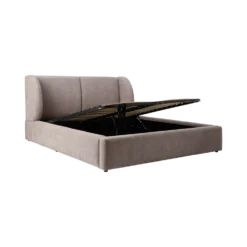 Lit coffre tissu Gabriel