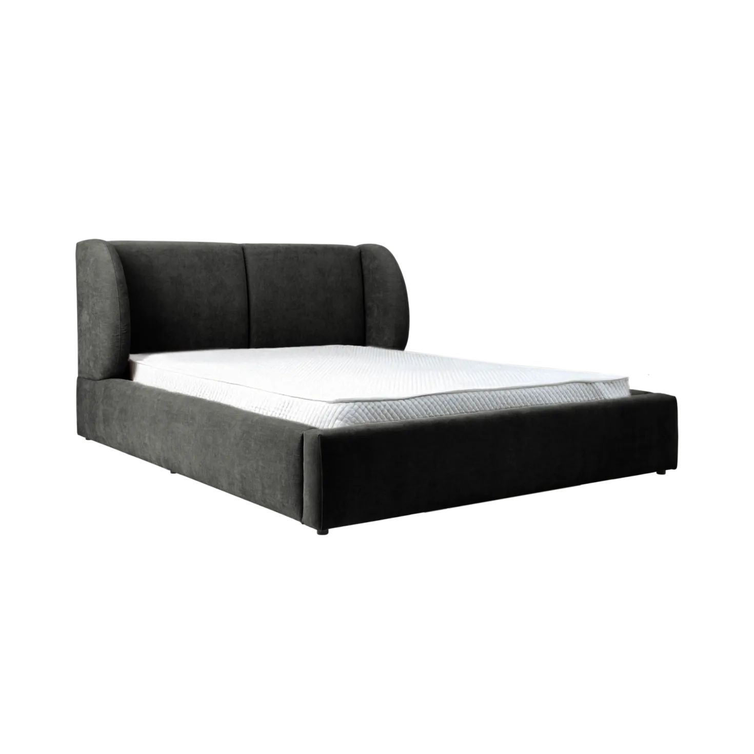 Lit coffre tissu Gabriel