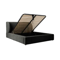 Lit coffre tissu Gabriel