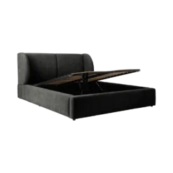 Lit coffre tissu Gabriel