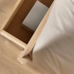 Lit enfant pin massif avec tiroir de rangement en option Étretat