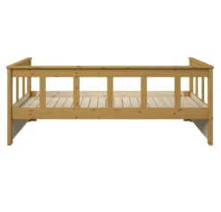 Lit extensible bois massif avec tiroir de rangement en option Tanguy