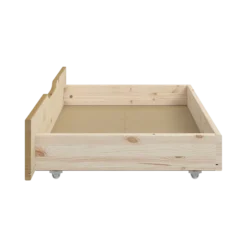 Lit rangement bois massif Tania