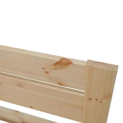 Lit rangement bois massif Tara
