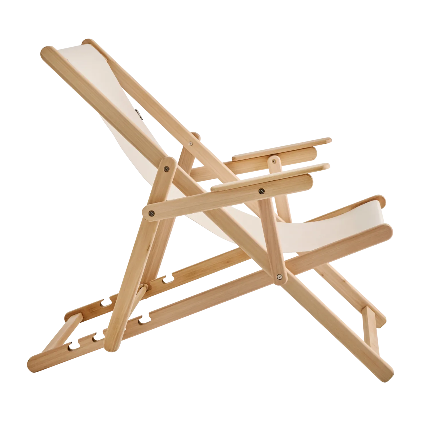 LONA Chilienne Pliante avec Accoudoirs en Bois LONA