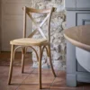 Lot de 2 chaises chêne massif et cannage Sophie