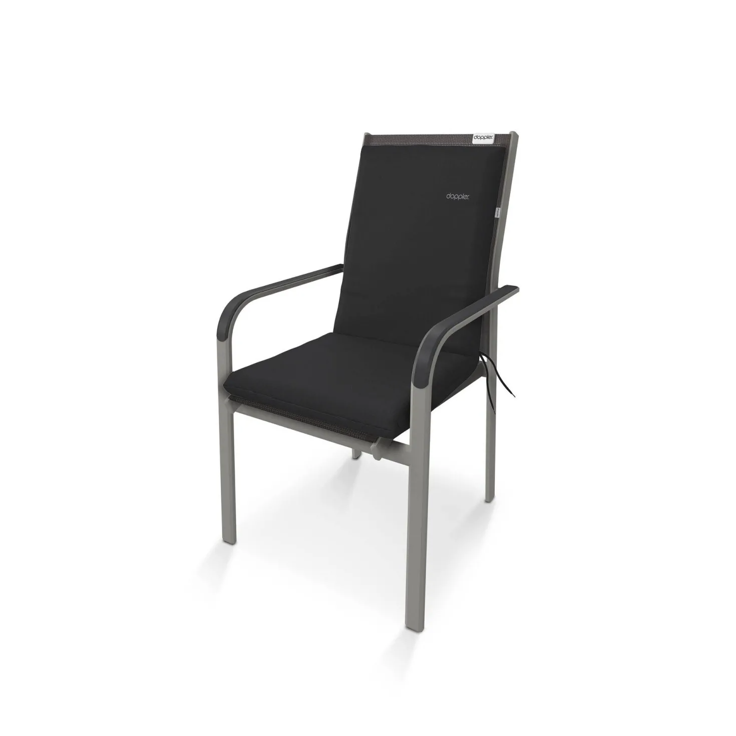 Lot de 2 Coussins de Chaise Nature en Tissus Recyclé