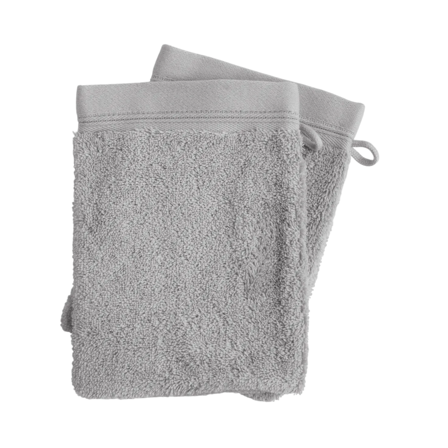 Lot de 2 gants de toilette coton Naïa