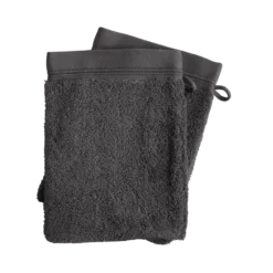 Lot de 2 gants de toilette coton Naïa