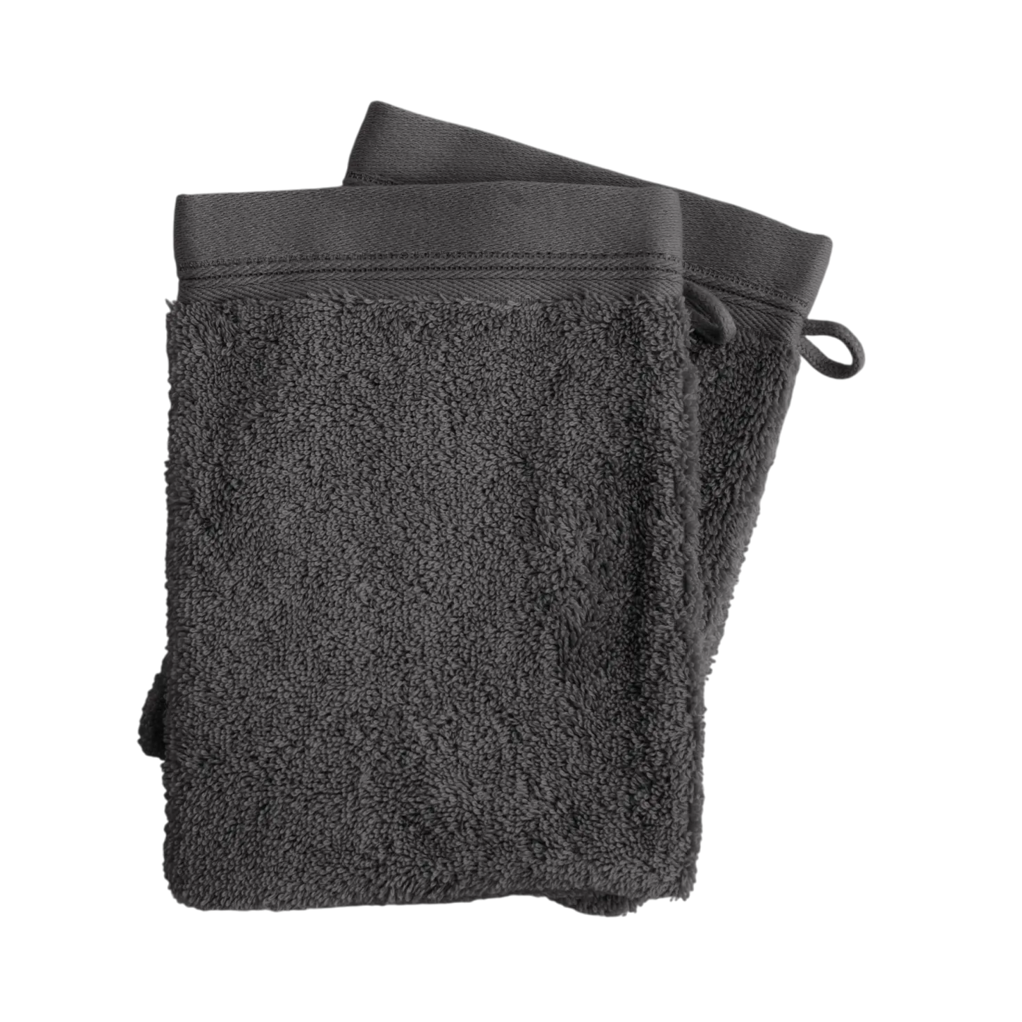 Lot de 2 gants de toilette coton Naïa