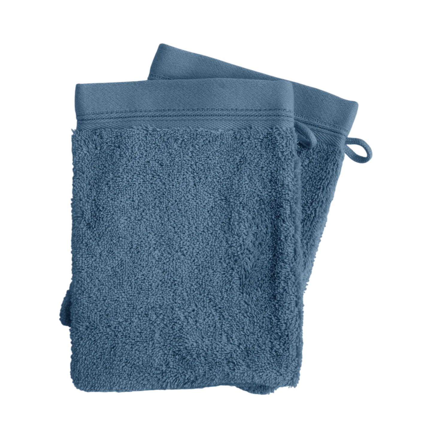 Lot de 2 gants de toilette coton Naïa