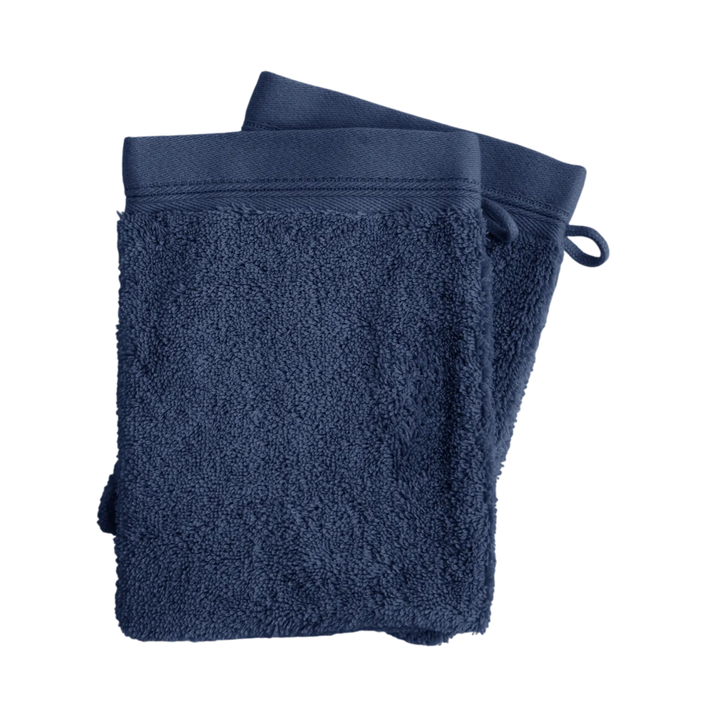Lot de 2 gants de toilette coton Naïa