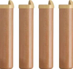 Lot de 4 pieds pour sommiers cadre métal