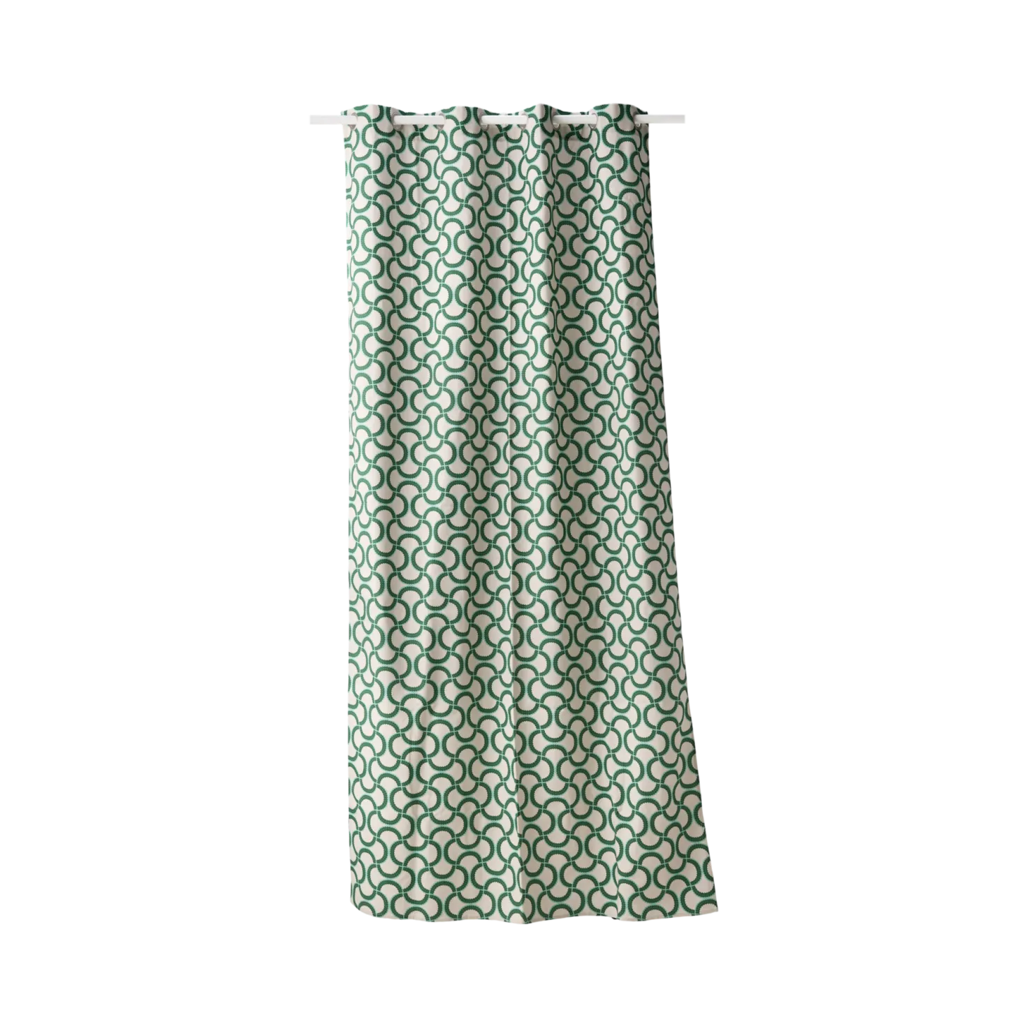Lot de 2 rideaux coton Jardin Urbain