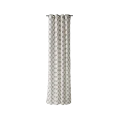 Lot de 2 rideaux coton lin Grand Hôtel