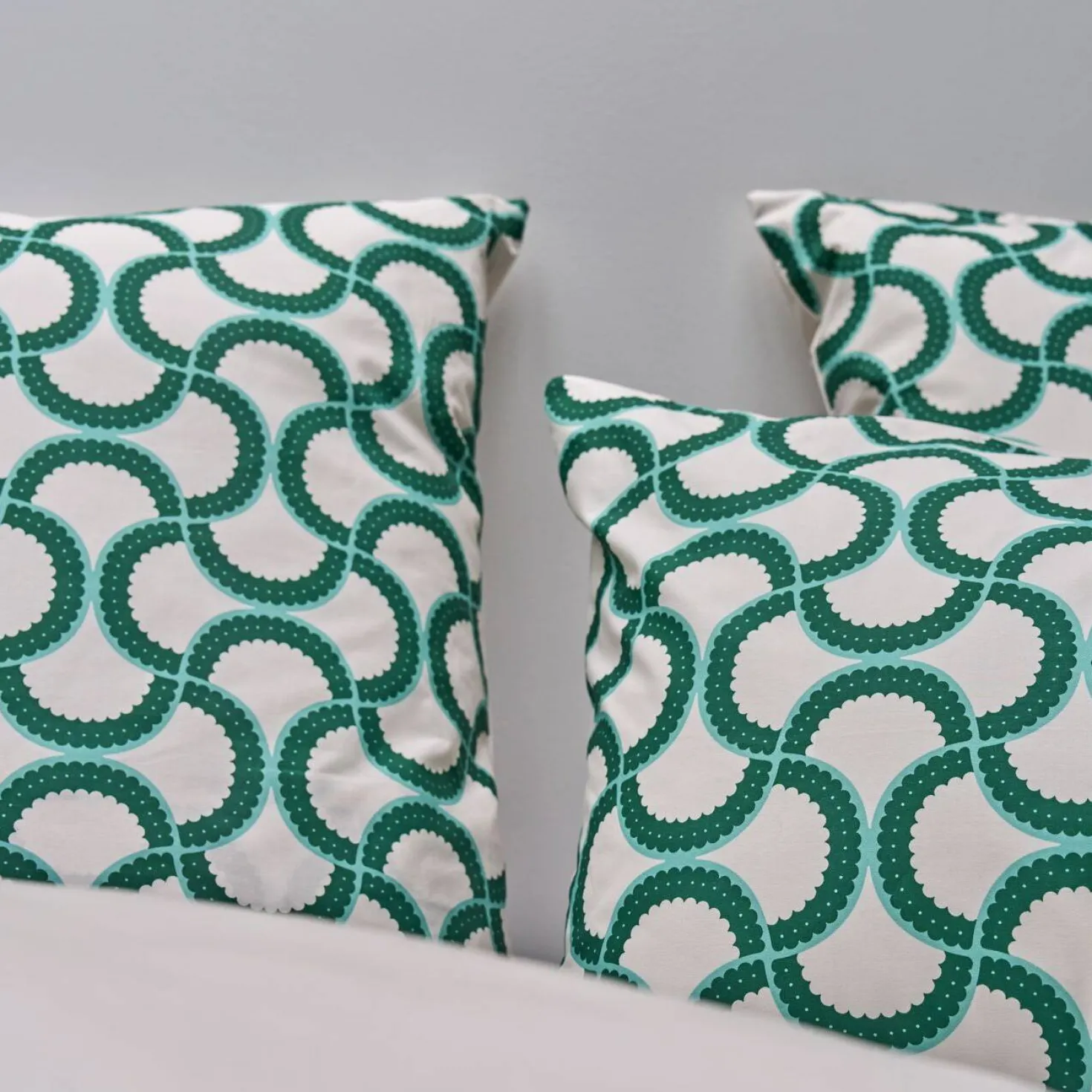 Lot de 2 taies d'oreiller coton bio Jardin Urbain
