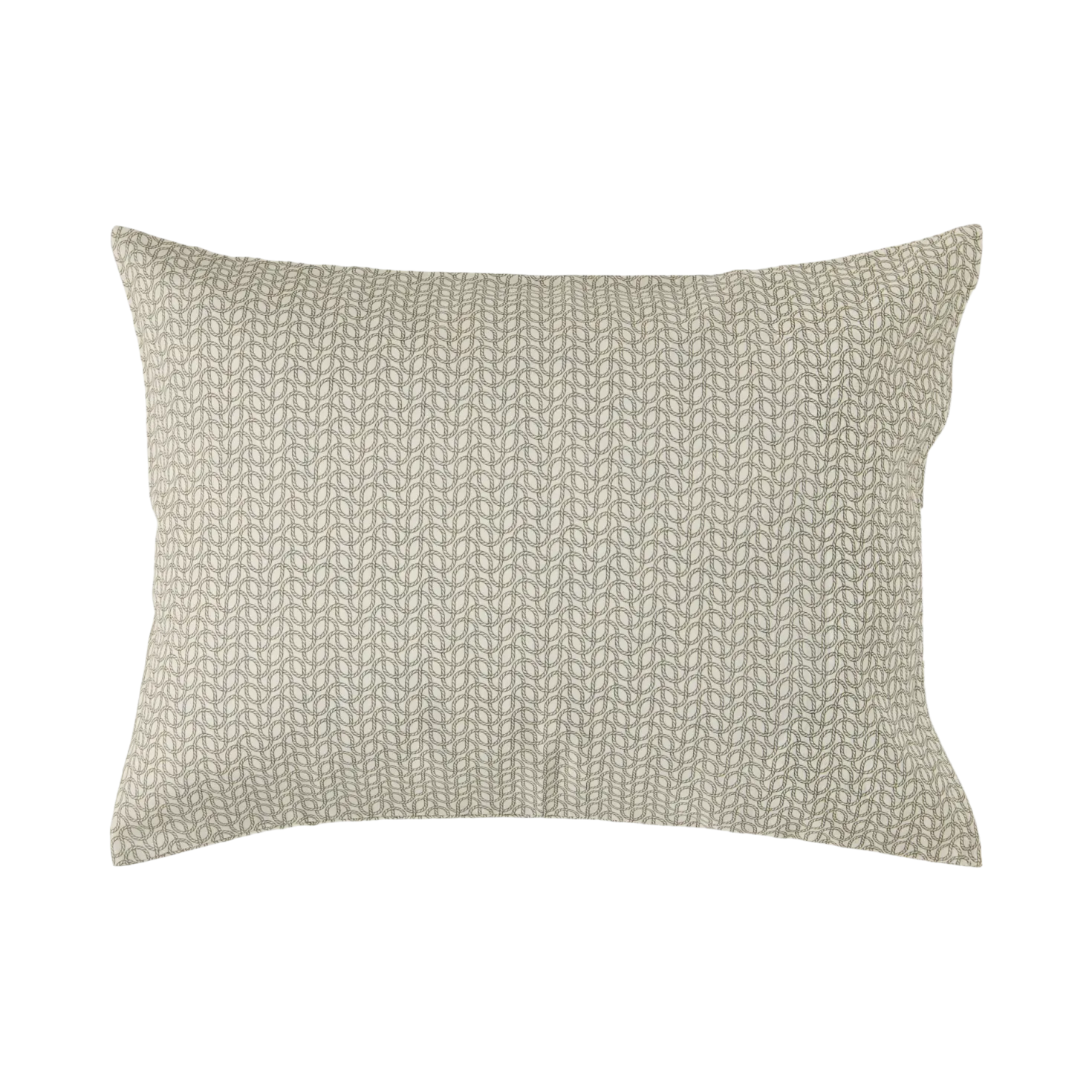 Lot de 2 taies d'oreiller coton lin Néo classique