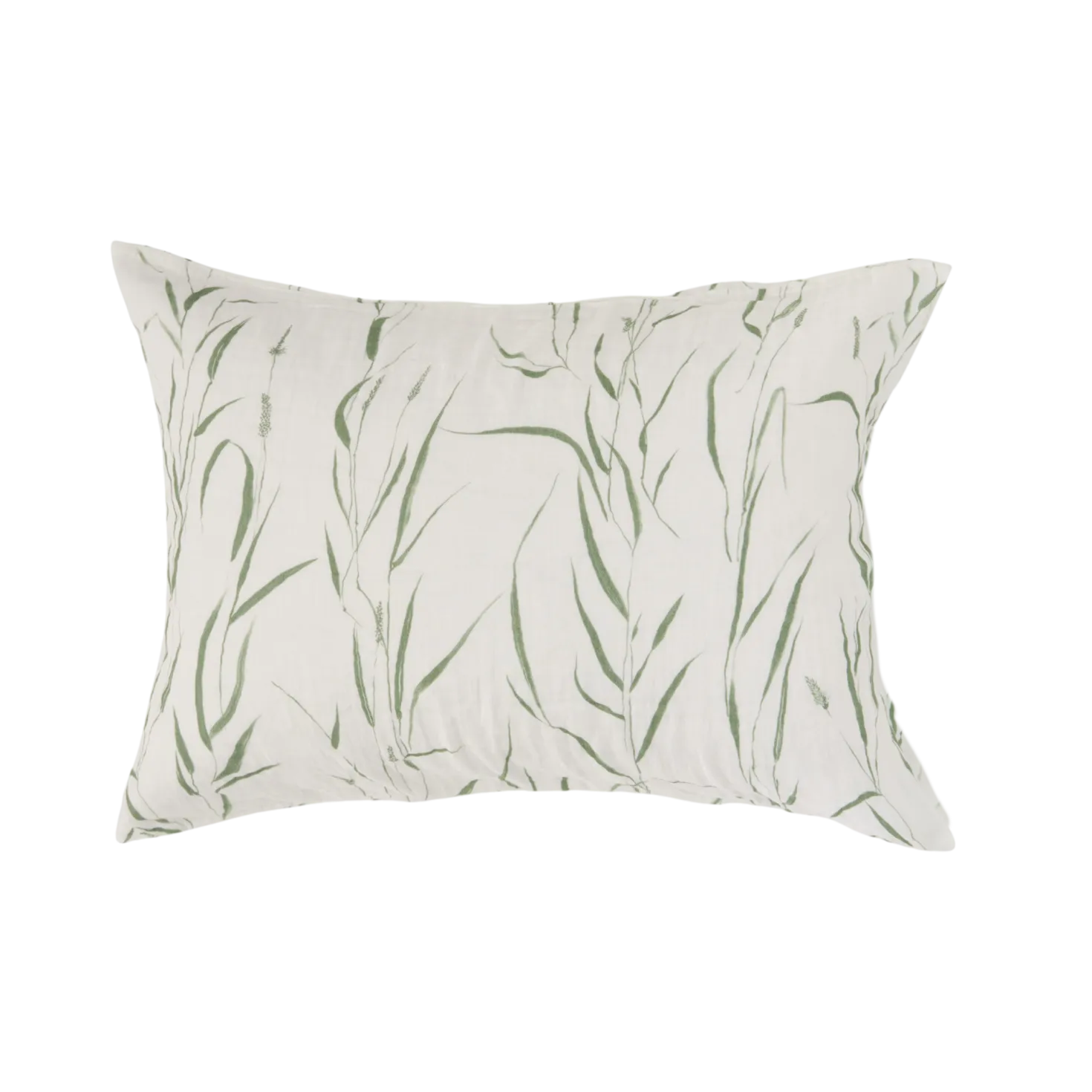 Lot de 2 taies d'oreiller gaze de coton Vulpin
