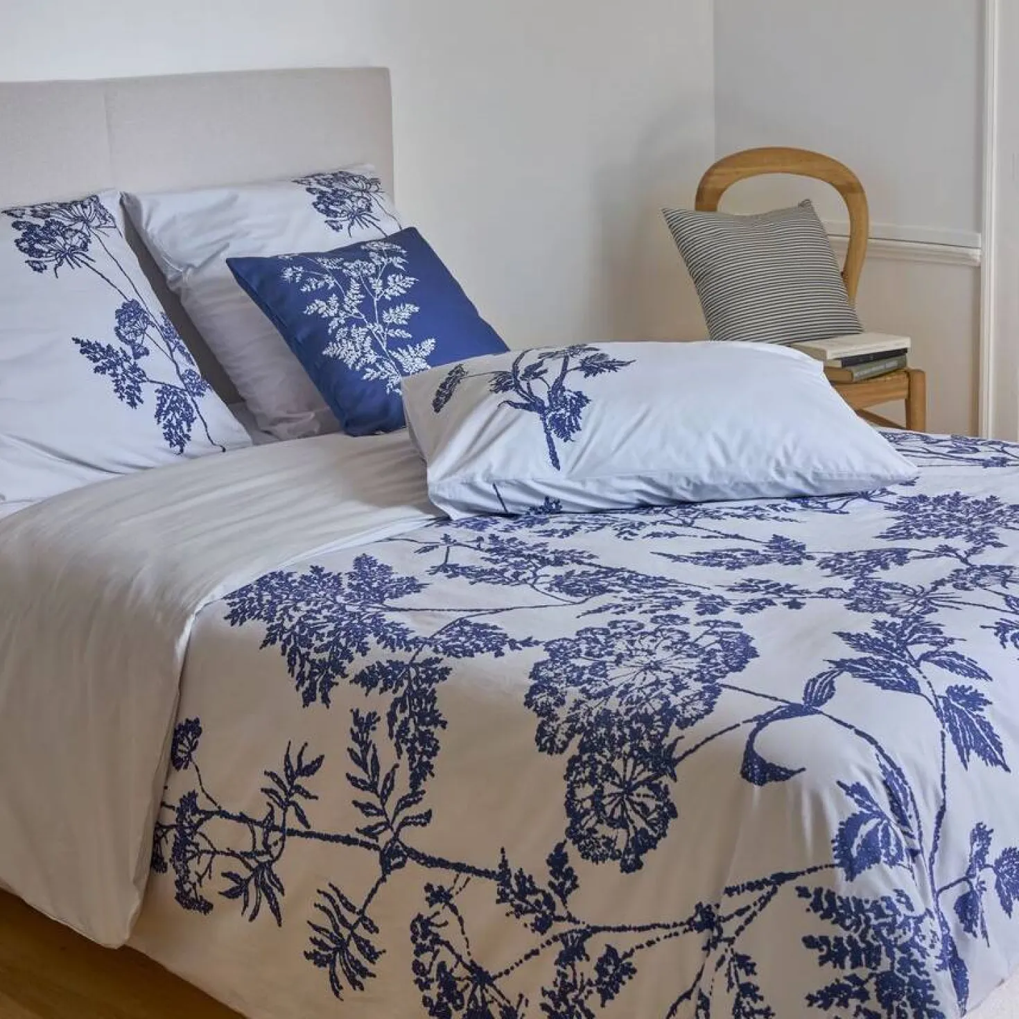 Lot de 2 taies d'oreiller percale Angélique