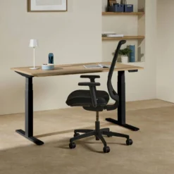 MAKIBA Bureau électrique assis-debout ergonomique Marley