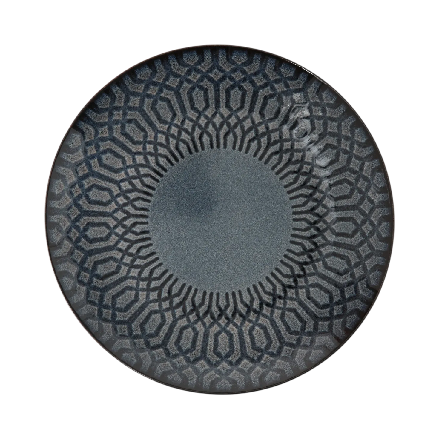 MARIA PT TERRACOTA Lot de 6 Assiettes plates D27cm Croisé Anadia