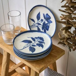 MARIA PT TERRACOTA Lot de 6 Assiettes plates D22cm Achillée Campo