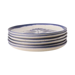 MARIA PT TERRACOTA Lot de 6 Assiettes plates D22cm Achillée Campo