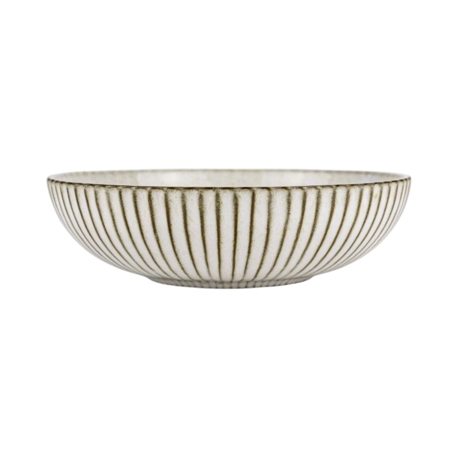 MARIA PT TERRACOTA Lot de 6 Assiettes creuses D19.5cm Canelada