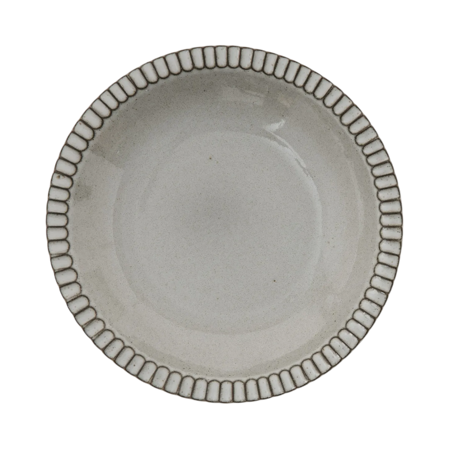 MARIA PT TERRACOTA Lot de 6 Assiettes creuses à corolle D21cm Canelada