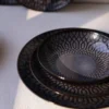 MARIA PT TERRACOTA Lot de 6 Assiettes creuses D18cm Croisé Anadia