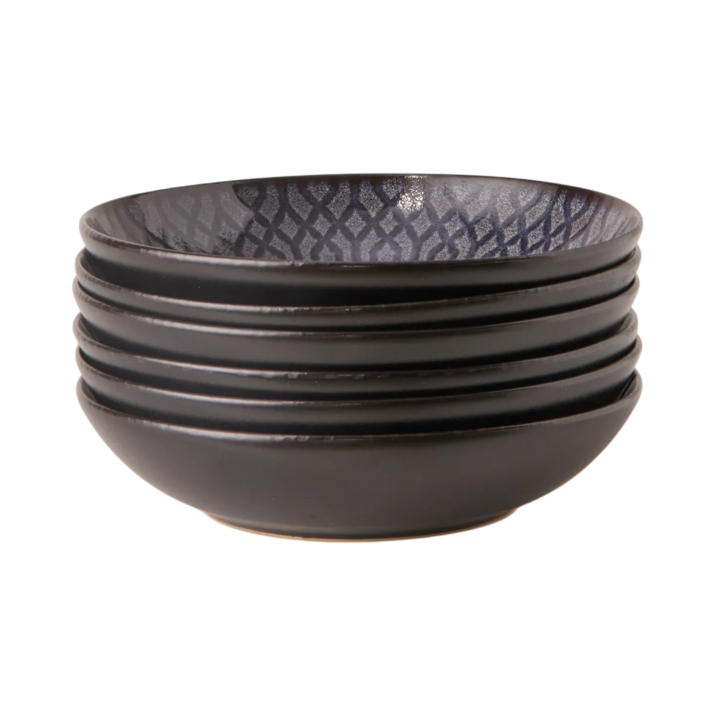 MARIA PT TERRACOTA Lot de 6 Assiettes creuses D18cm Croisé Anadia