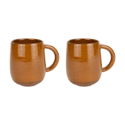 MARIA PT TERRACOTA Lot de 2 Mugs Olival