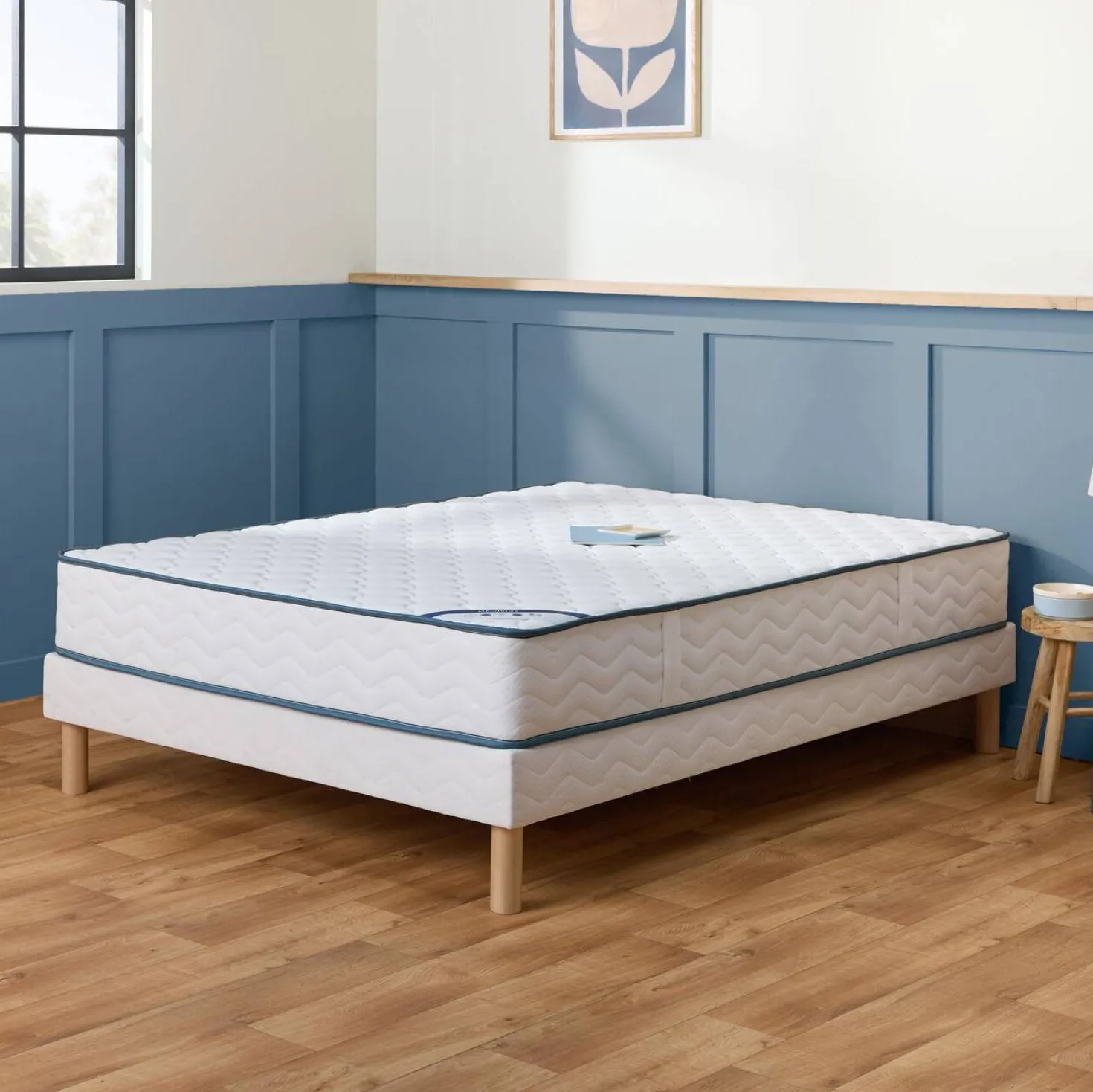 Matelas ressorts ensachés 23 cm Mélusine