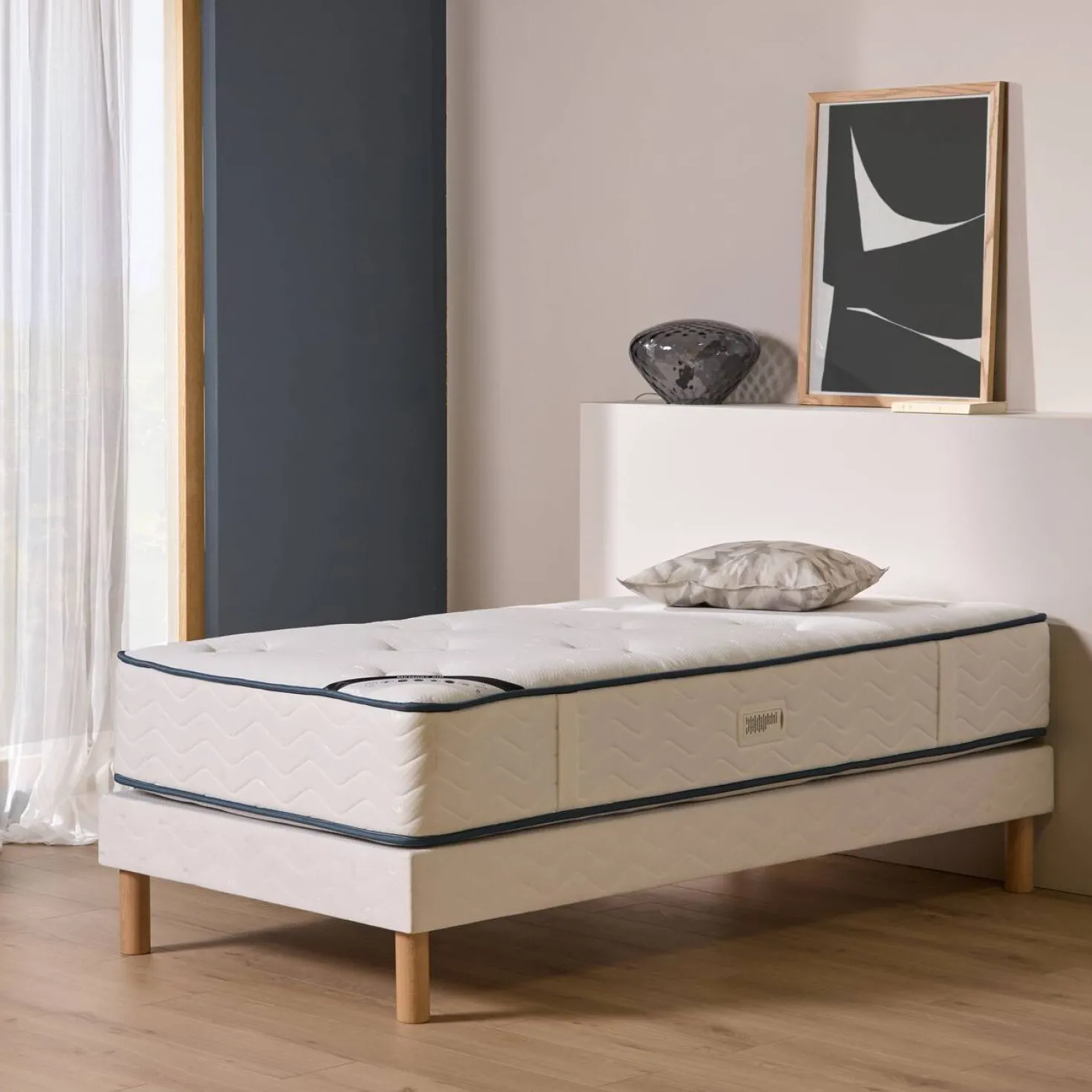 Matelas ressorts ensachés 28 cm Memory