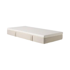 Matelas roulé mousse haute résilience avec mémoire de forme 25 cm Claire
