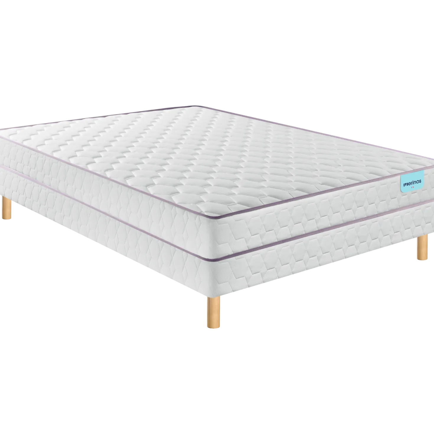 MERINOS Ensemble matelas et sommier Natty